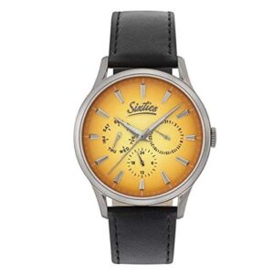 Sixties Armbanduhr Unisex – Exklusiver 60er Jahre Stil mit Lederarmband (Kopie)