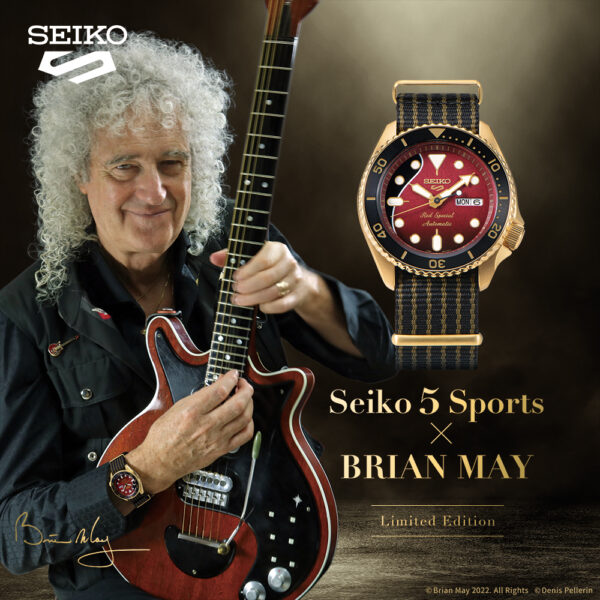 Seiko BRIAN MAY 5 Sports Limited Edition